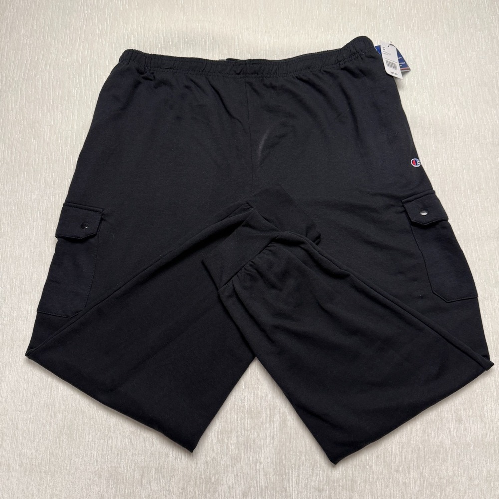Champion Authentic Athleticwear Jogger Pants Mens 3XL Black CH7174PTJC